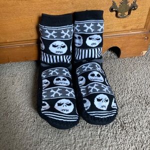 Jack Skellington Gripper sock booties
